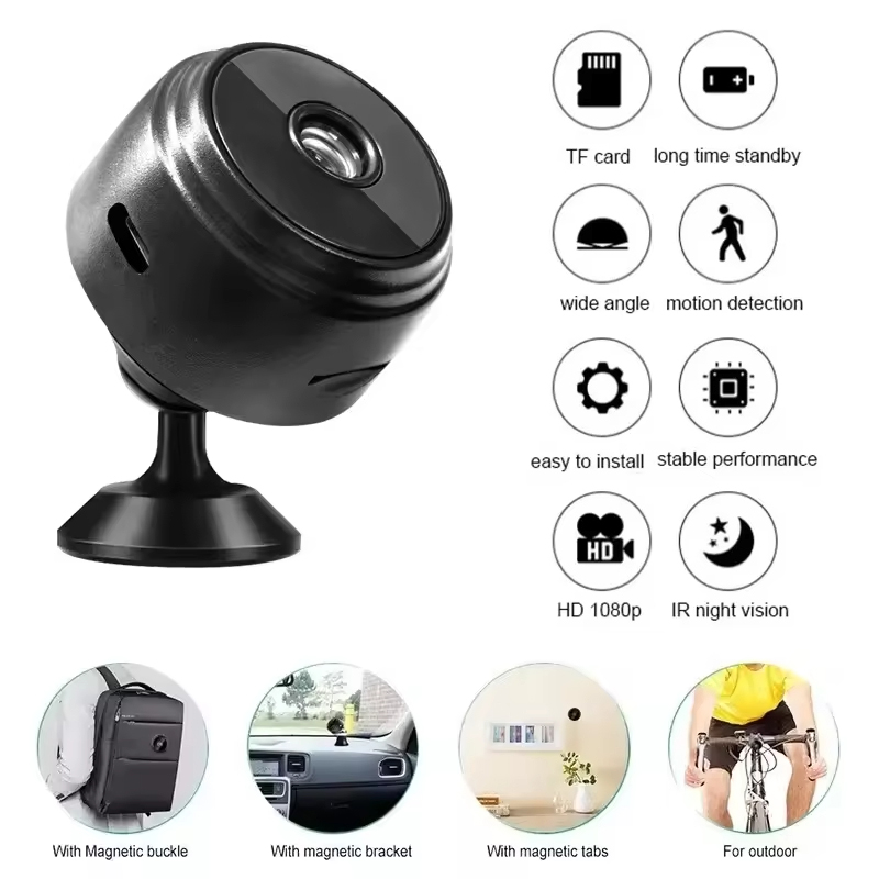 Home Security Diy - Telecamera di Sicurezza A9 Mini WiFi