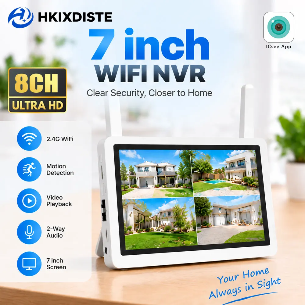 Home Security Camera - Sistema di telecamere di sicurezza NVR