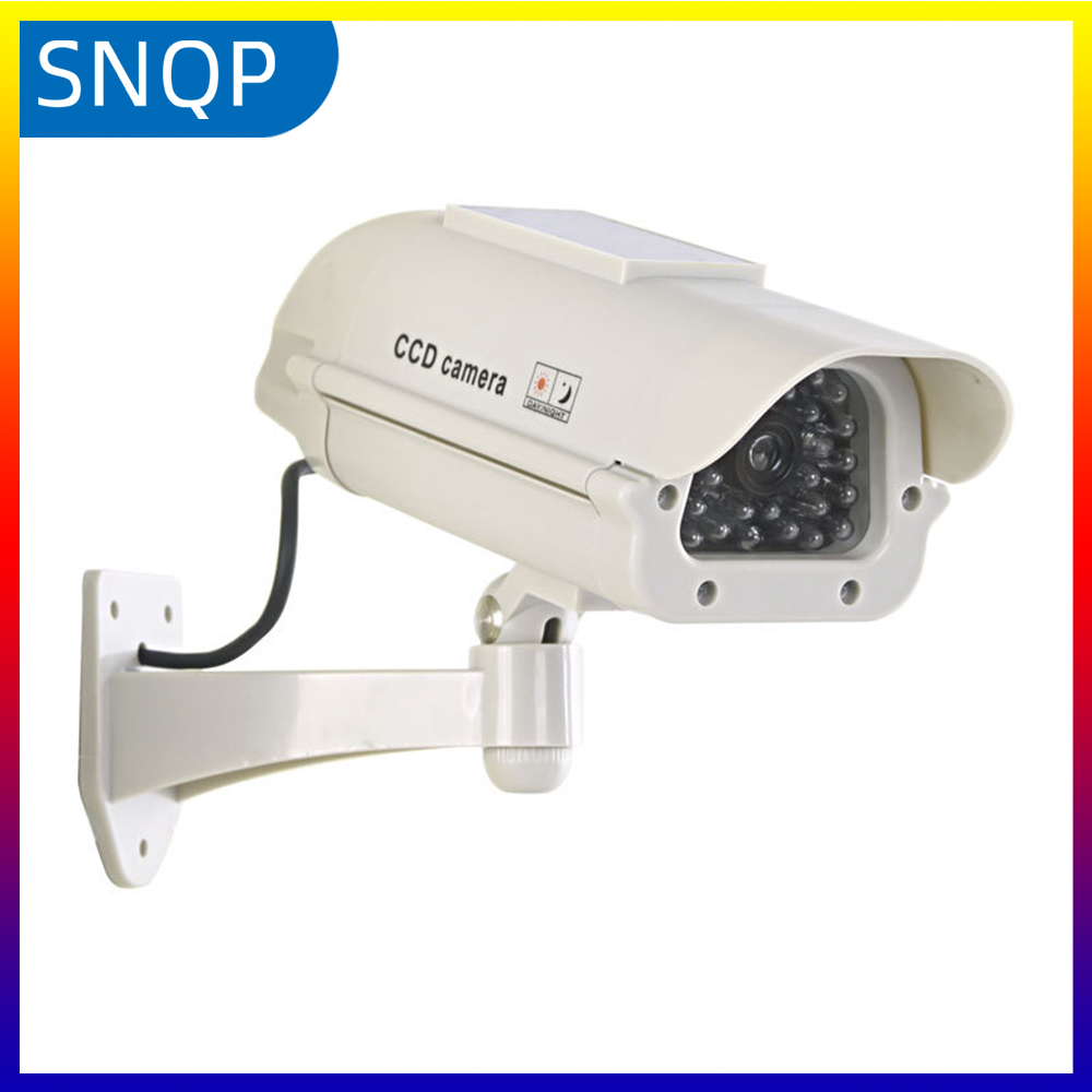 Home Security Beams - Telecamera Solare Finta Impermeabile, Telecamera Dummy