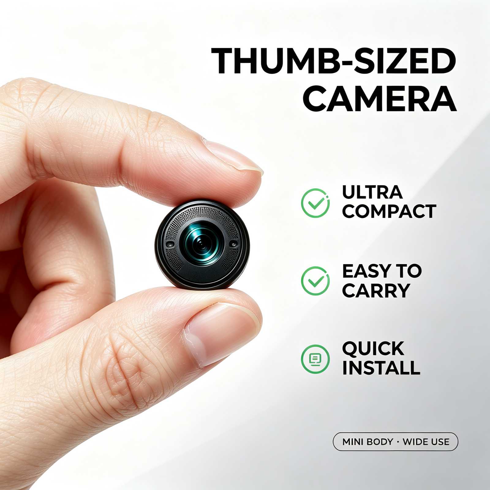 Home Security And Monitoring - Telecamera di sicurezza WiFi E9 Mini,