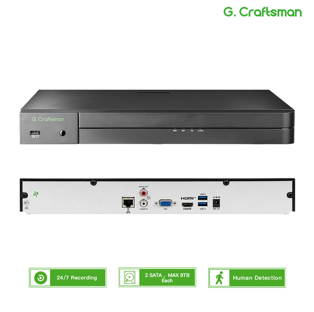 Home Security Camera - UNI 32CH NVR 12MP Registratore di
