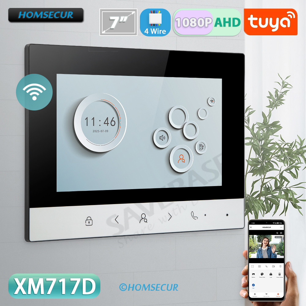 Home Security And Monitoring - Monitor Interno WIFI Tuya Smart con