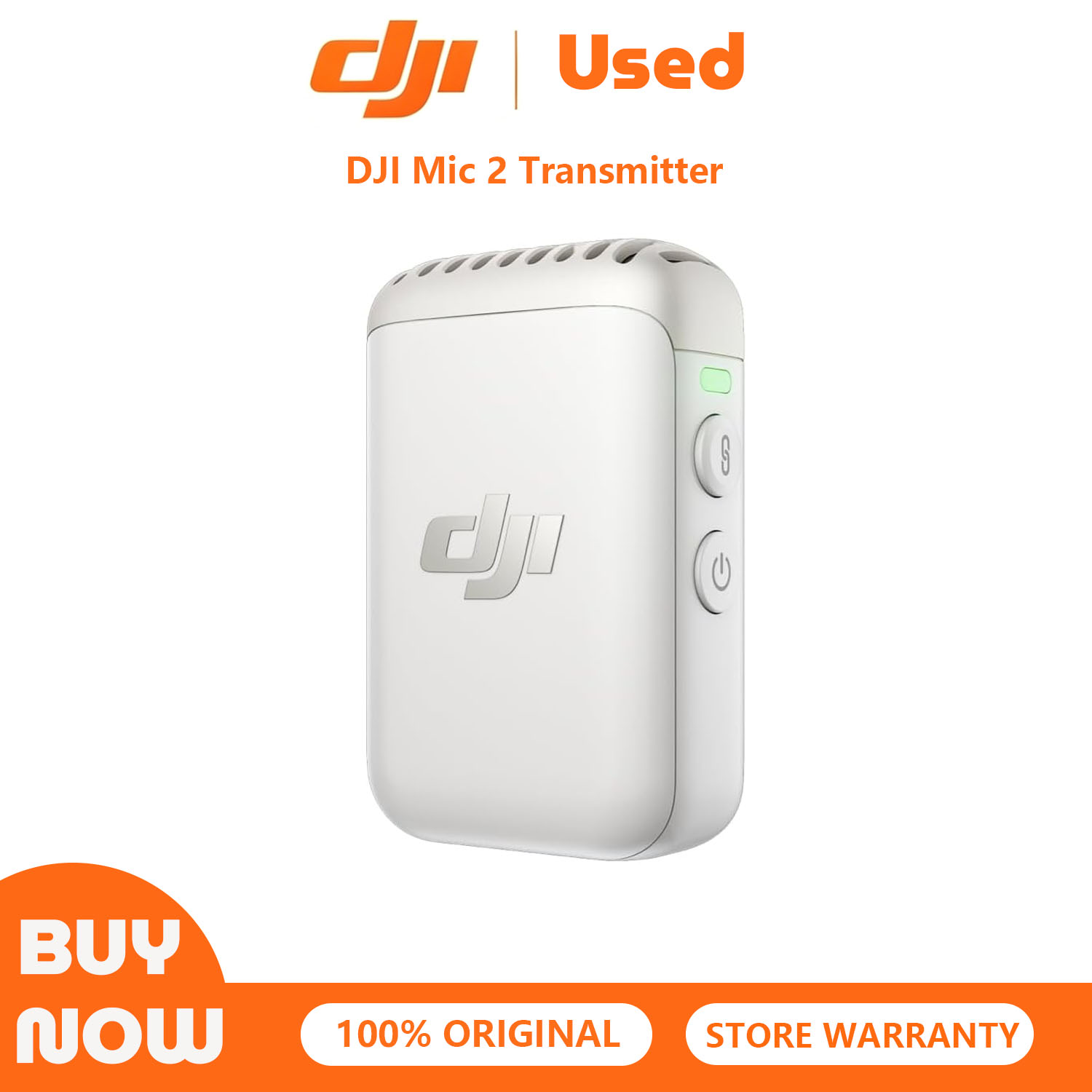 Home Security Wireless - Trasmettitore DJI Mic 2 Ricondizionato, Microfono