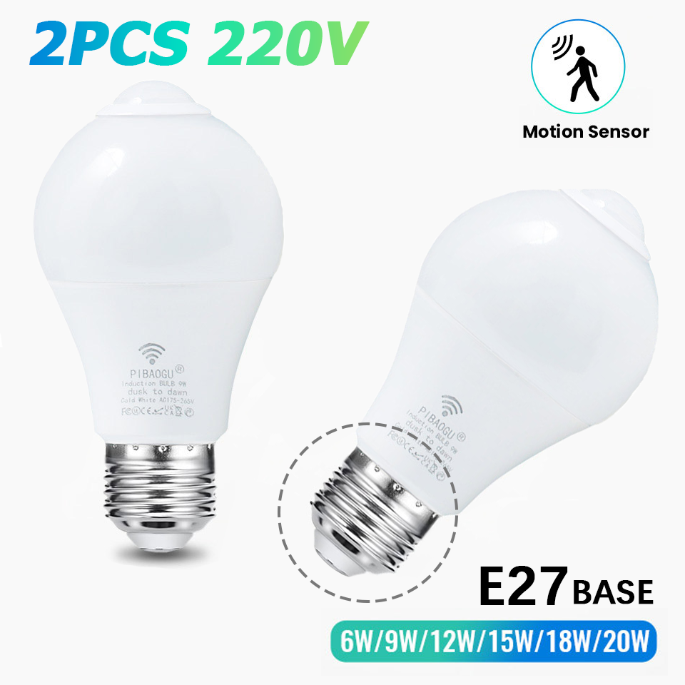 Home Security Beams - 2PCS Lampadina a LED Lampadina con
