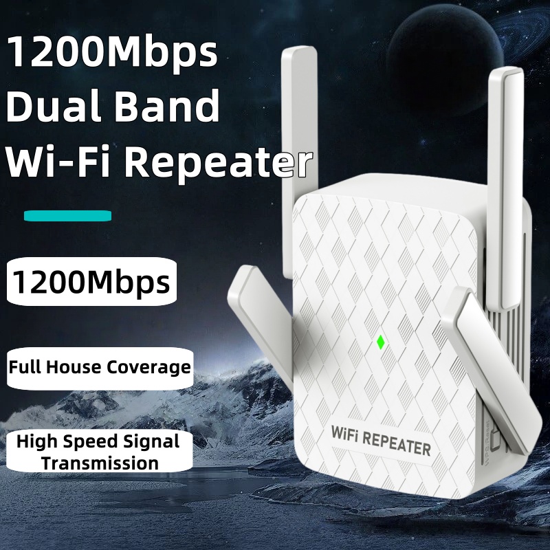 Home Security Wireless - 1200Mbps Wireless Wifi Extender Ripetitore/Router Wifi