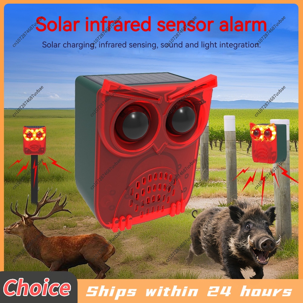 Home Yard Security - Allarme Solare con Sensore di Movimento,