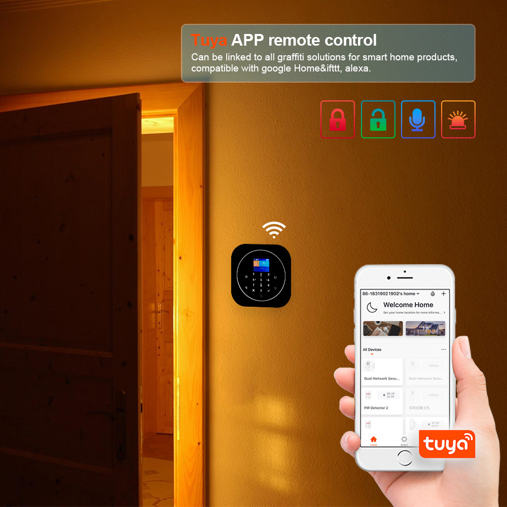 KERUI G12 2G Wifi Sistema di a - Home Security Diy recensione e prezzo