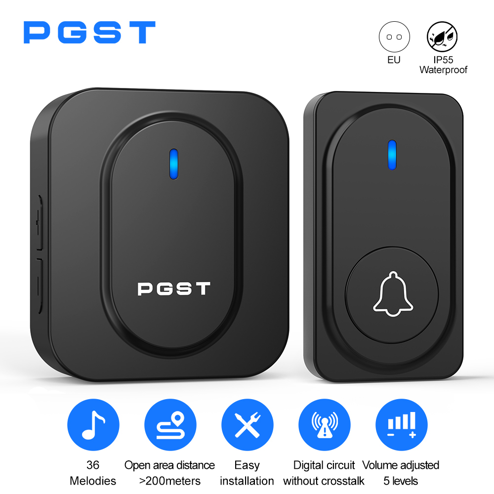 Campanello Wireless PGST con 3 - Home Security Diy recensione e prezzo