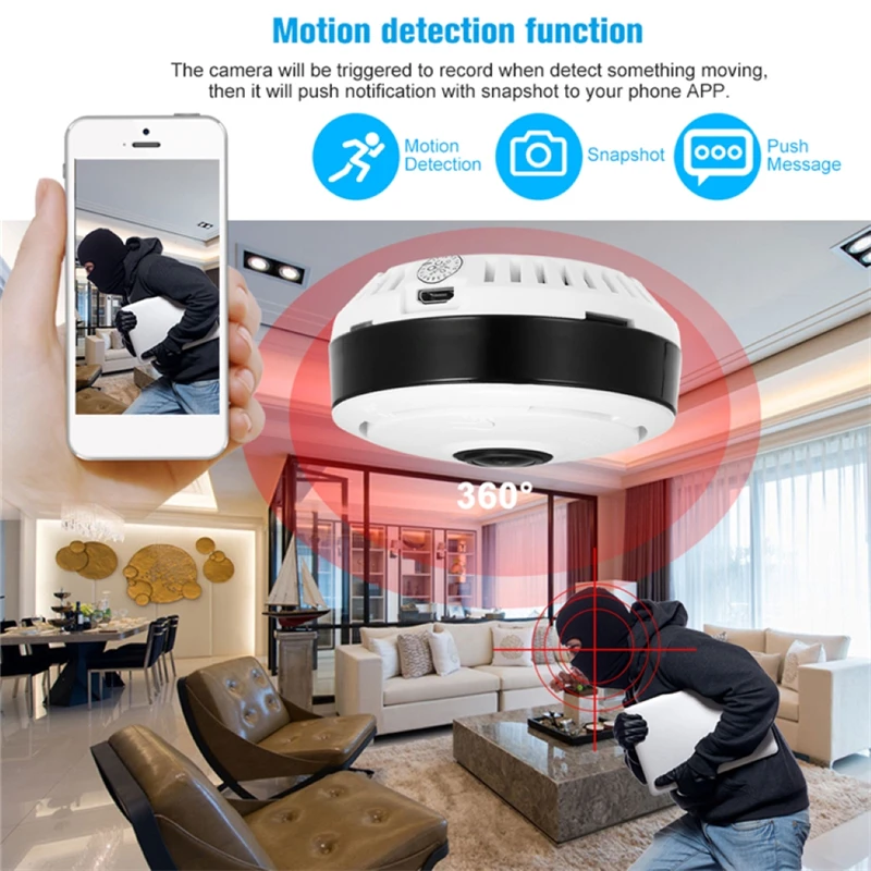 Telecamera panoramica V380 Pro - Home Security Wireless recensione e prezzo