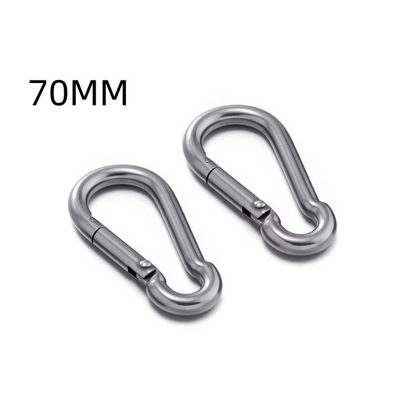 2 Pezzi Moschettone a Molla in - Home Security Ring recensione e prezzo