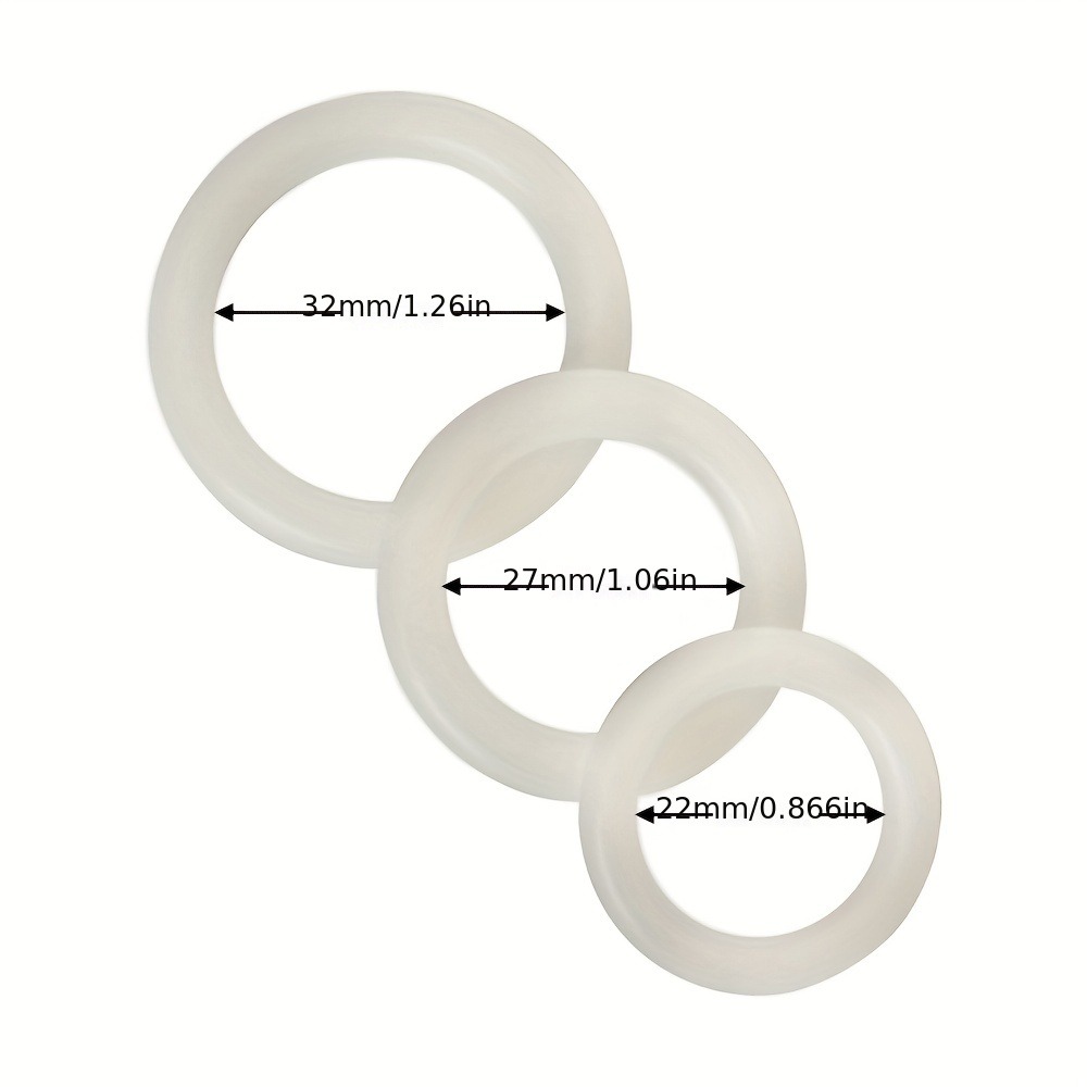 Set di 3 anelli per pene in si - Home Security Ring recensione e prezzo