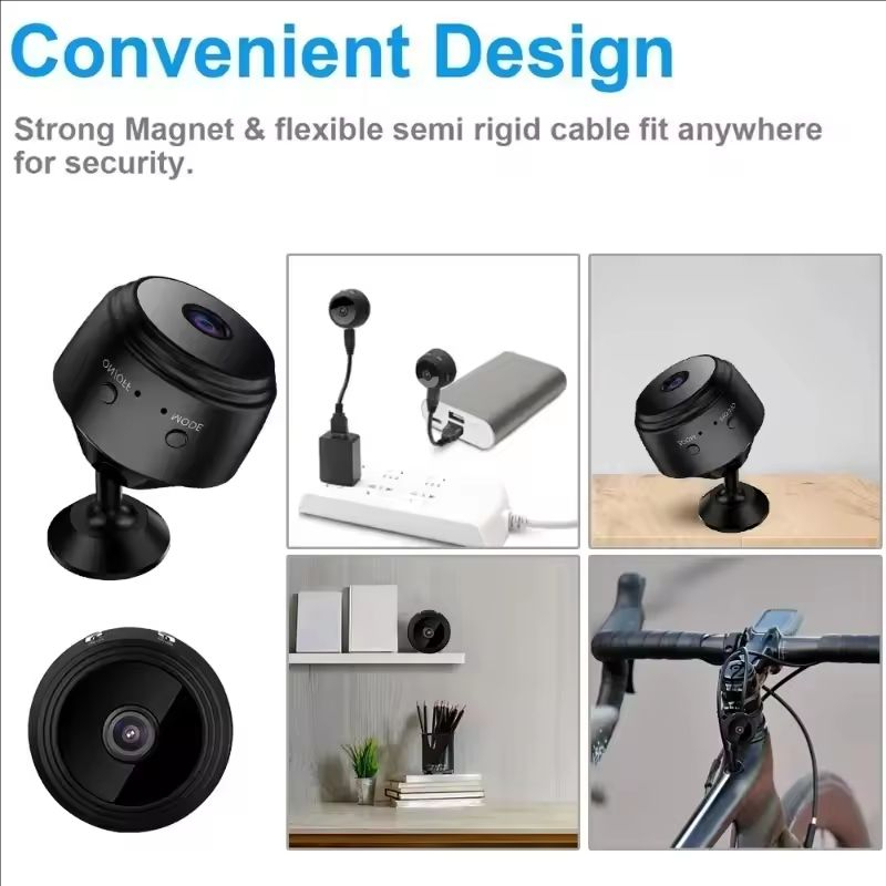 Telecamera WiFi wireless A9, m - Home Security Diy recensione e prezzo