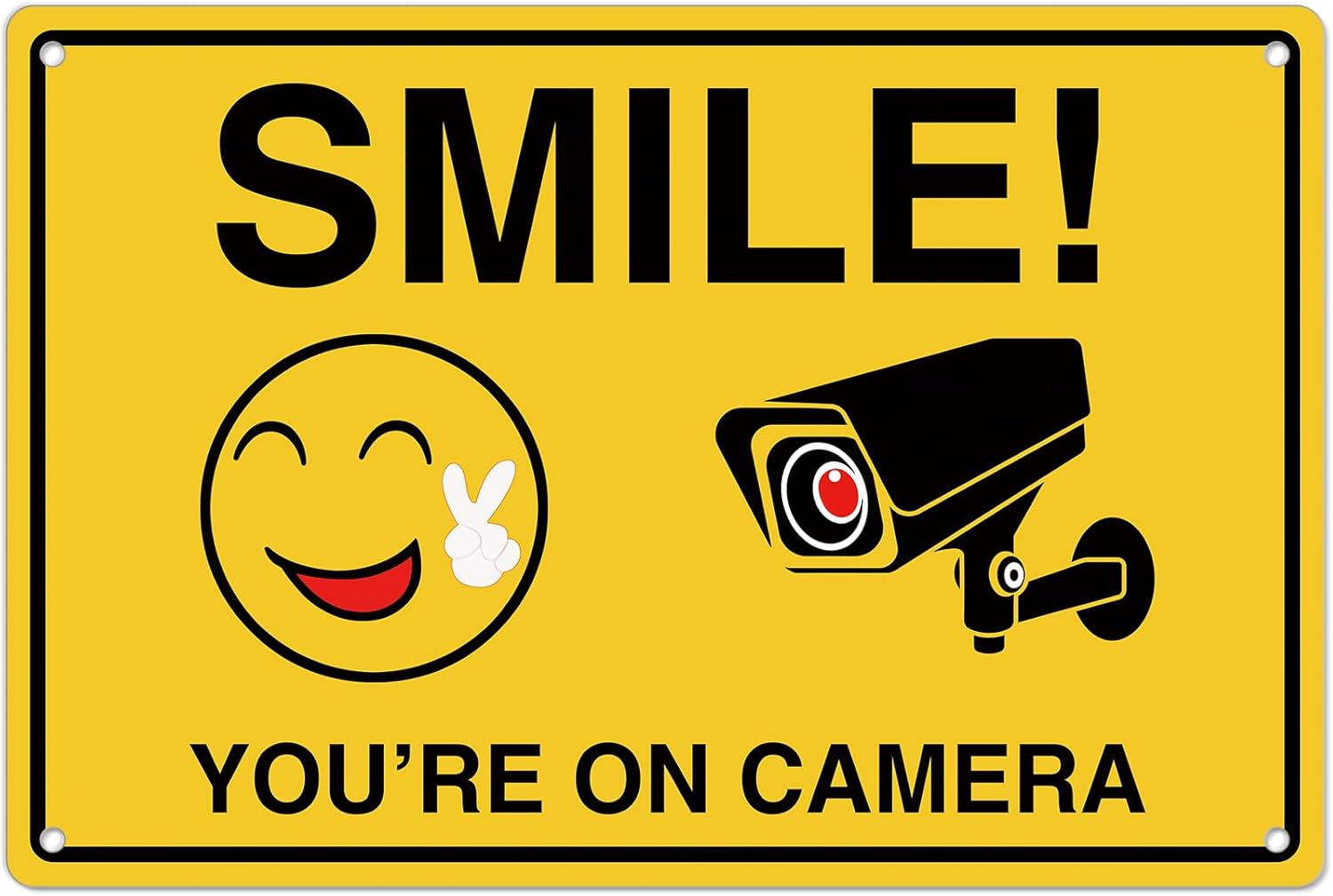 Smile Youre On Insegne della f - Home Security Items recensione e prezzo