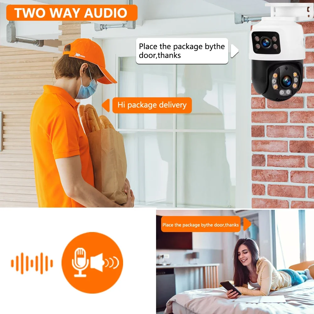 Telecamera di sicurezza PTZ PO - Home Yard Security recensione e prezzo