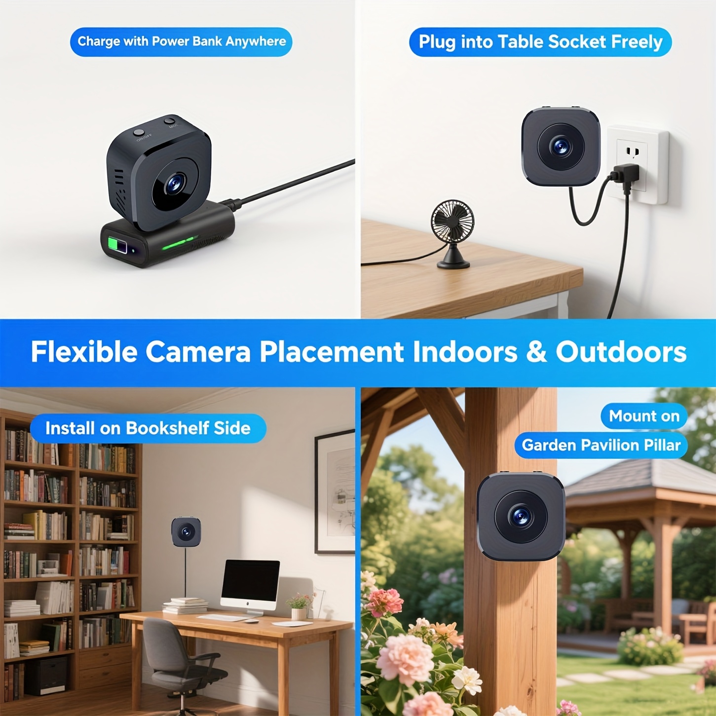 1080P HD Mini WiFi Telecamera  - Home Security Wireless recensione e prezzo