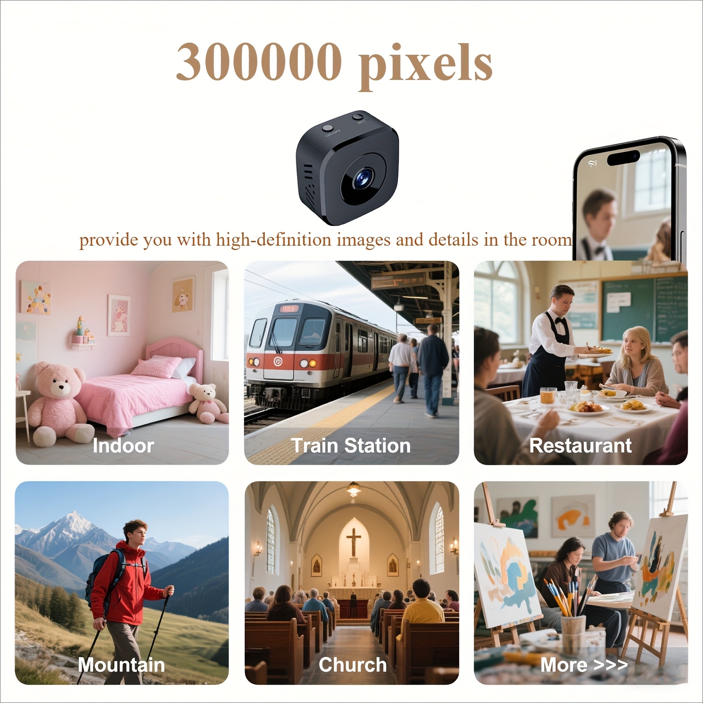 1080P HD Mini WiFi Telecamera  - Home Security Wireless recensione e prezzo