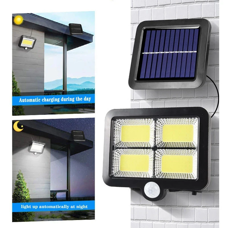 Lampada da parete a LED solare - Home Security Beams recensione e prezzo