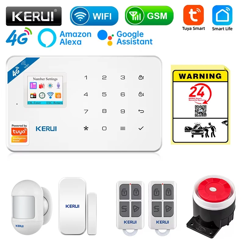 KERUI Kit sistema di allarme d - Home Security Diy recensione e prezzo