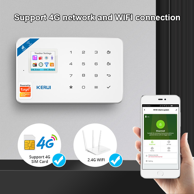KERUI Kit sistema di allarme d - Home Security Diy recensione e prezzo