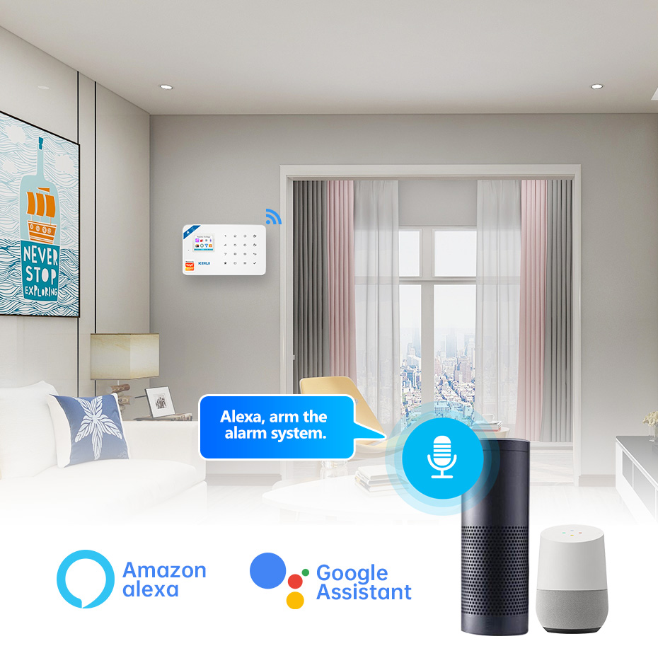 KERUI Kit sistema di allarme d - Home Security Diy recensione e prezzo