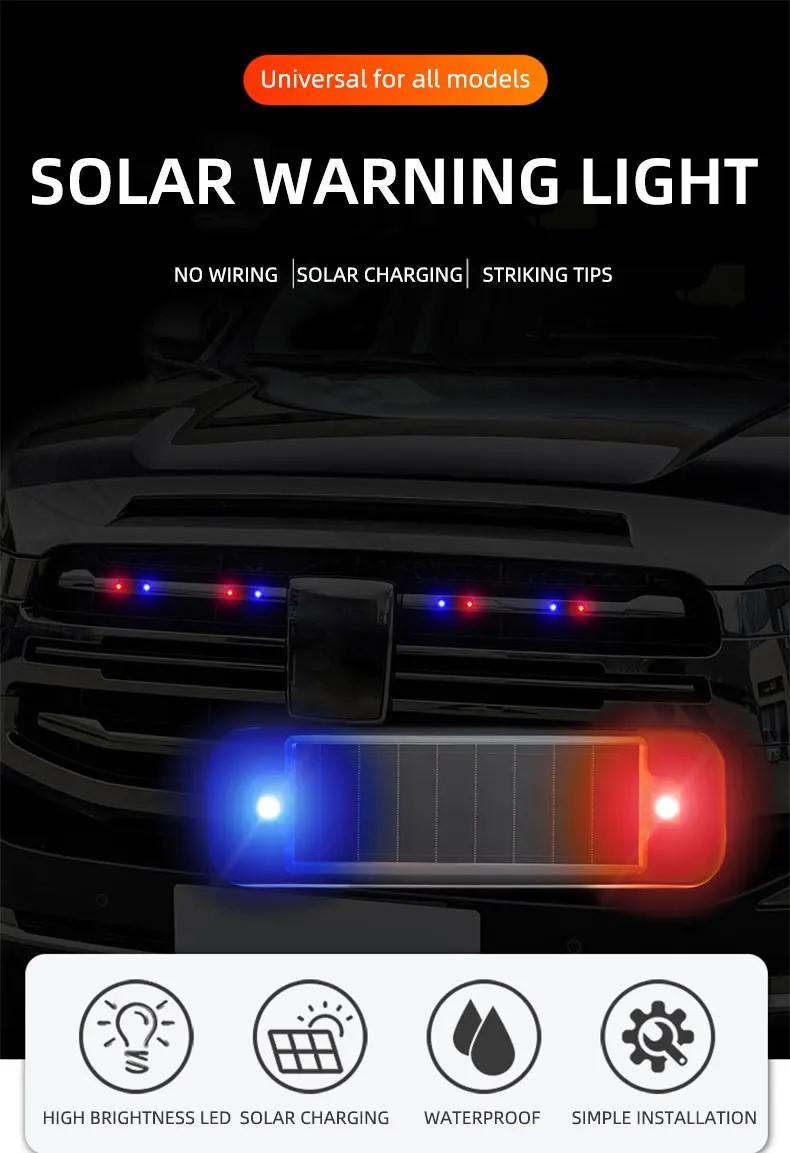 Mini LED a energia solare per  - Home Security Wireless recensione e prezzo